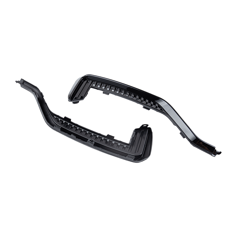 Sport Rear Bumper Air Curtain Trim LH+RH Gloss Black For XC60 2022-2024 OE 32136214